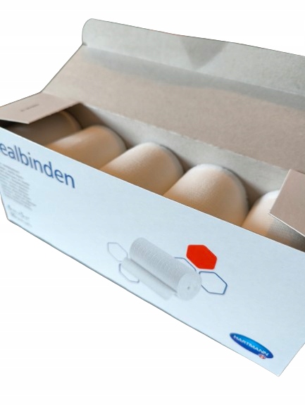 Bandaż do trójpłaszczyznowej terapii stóp 6cm x 5m NOWA WERSJA BEZ FOLII Producent HARTMANN