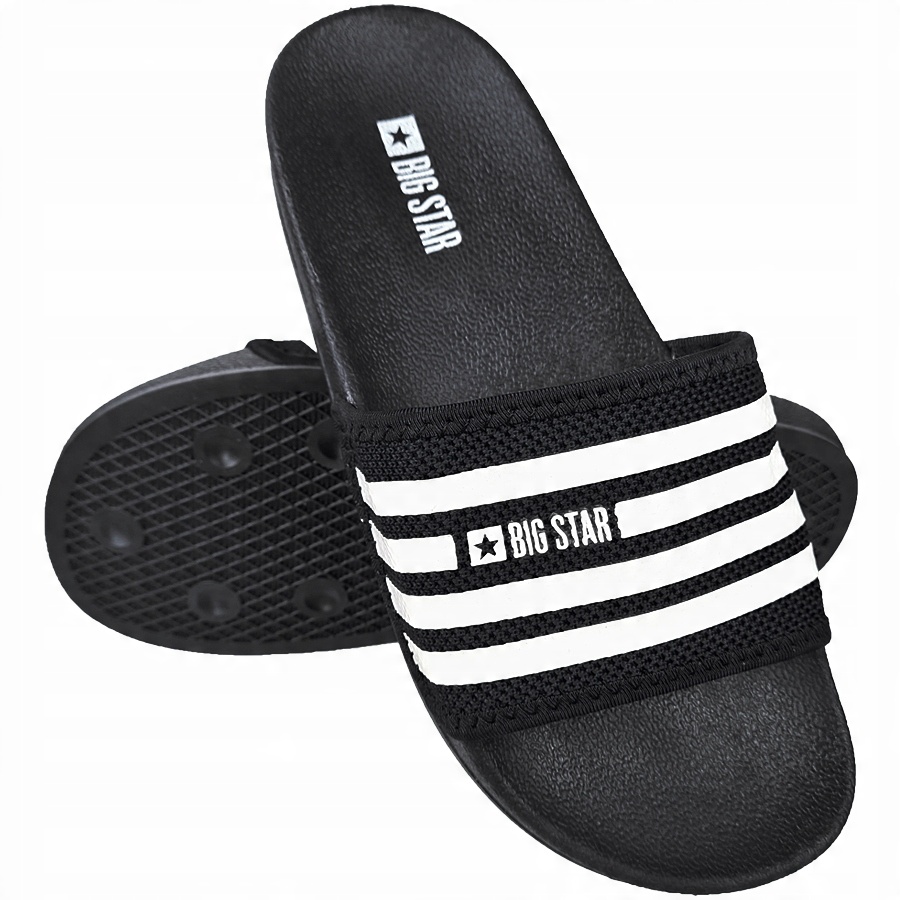 

Klapki Big Star damskie czarne FF274a353 39