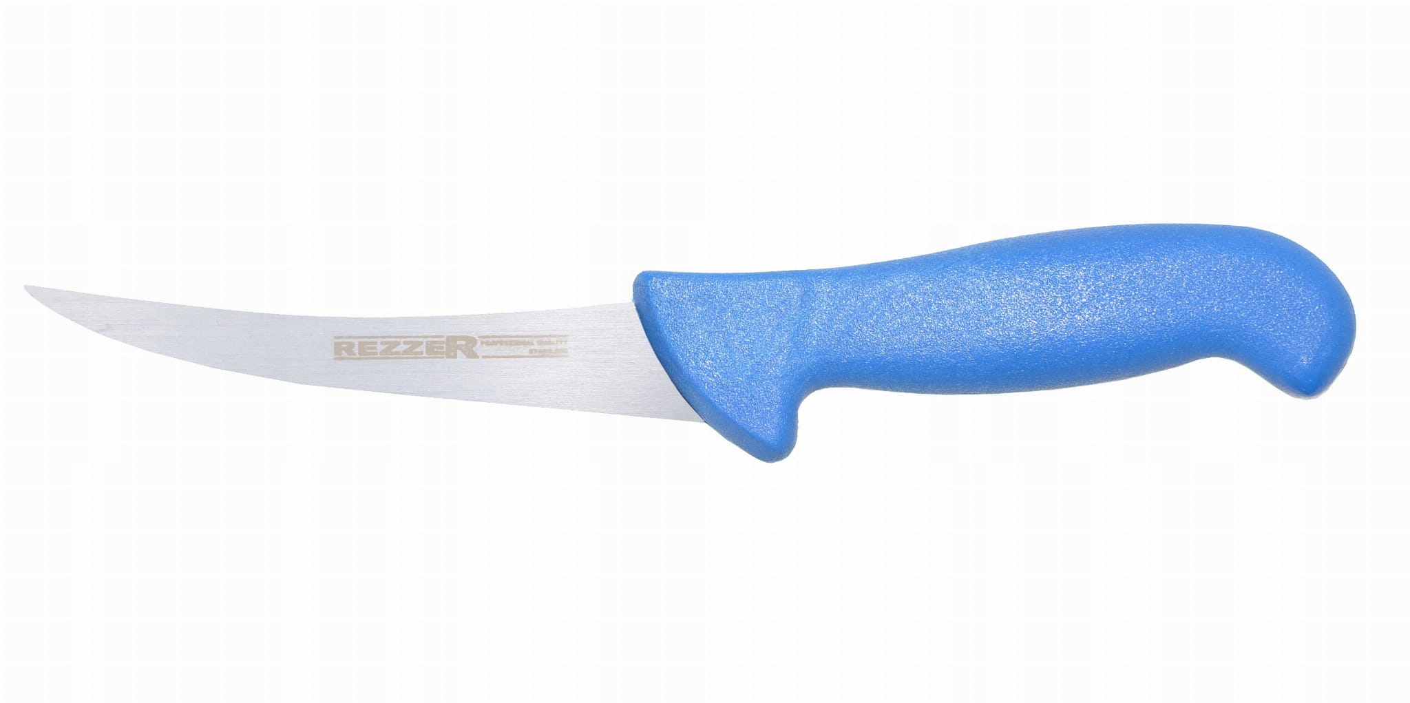 

Rezzer trybownik wygięty twardy 13 cm niebieski