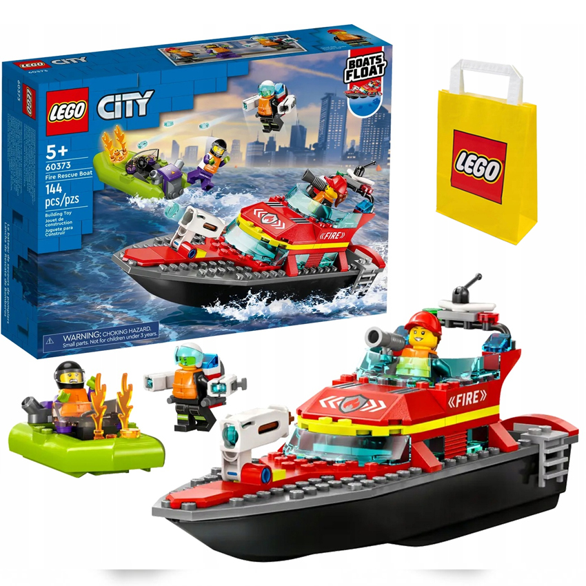 Lego City Loď 60373 papírová hračka Lego