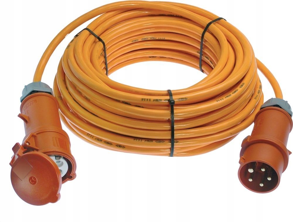 Predĺženie kábla CEE16A 25m H07BQ-F5G25 400V