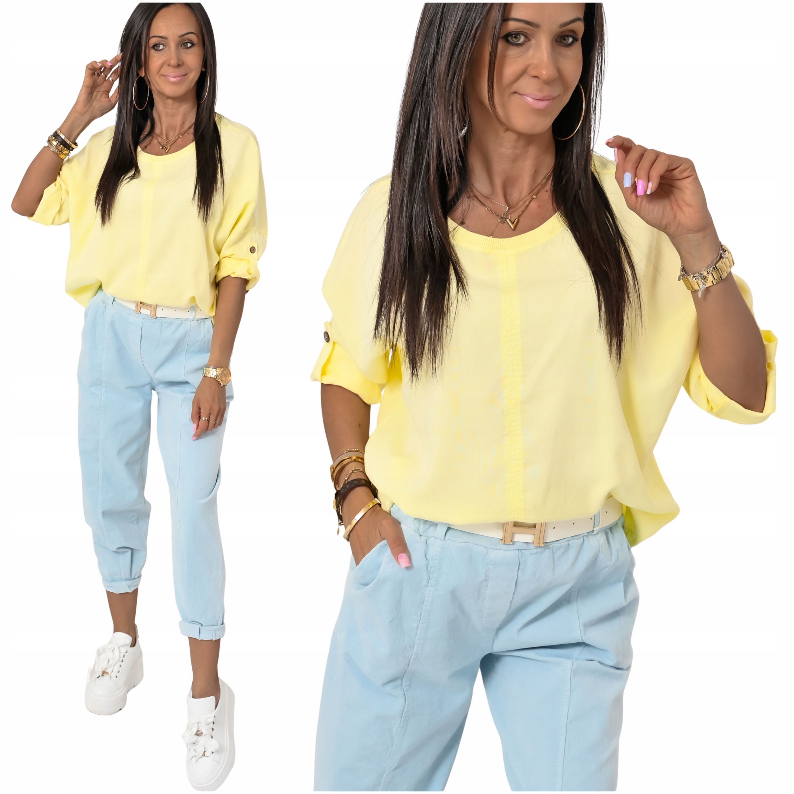 Przewiewna Bluzka Oversize Collins! WZ.2