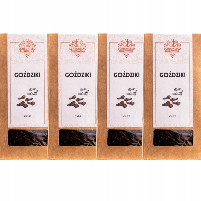 Hřebíček celý 100 g Schronisko Bukowina s výraznou vůní a pikantními sladkostmi