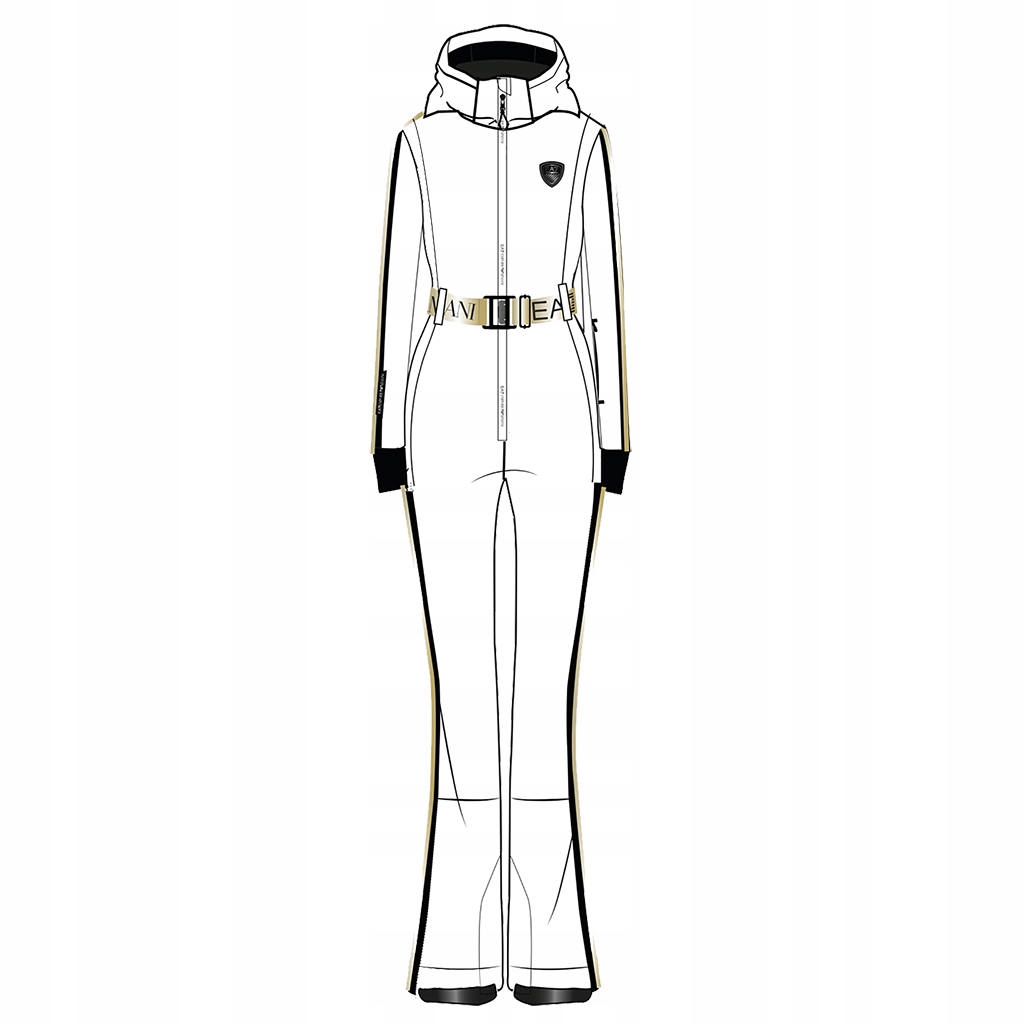 Kombinezon EA7 Emporio Armani Kitzbuhel Softshell Biały roz. M