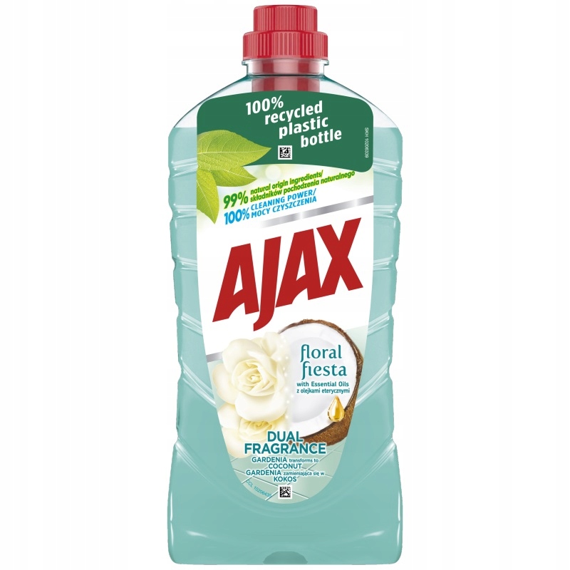 

Ajax Dual Fragrance Gardenia Kokos płyn 1l