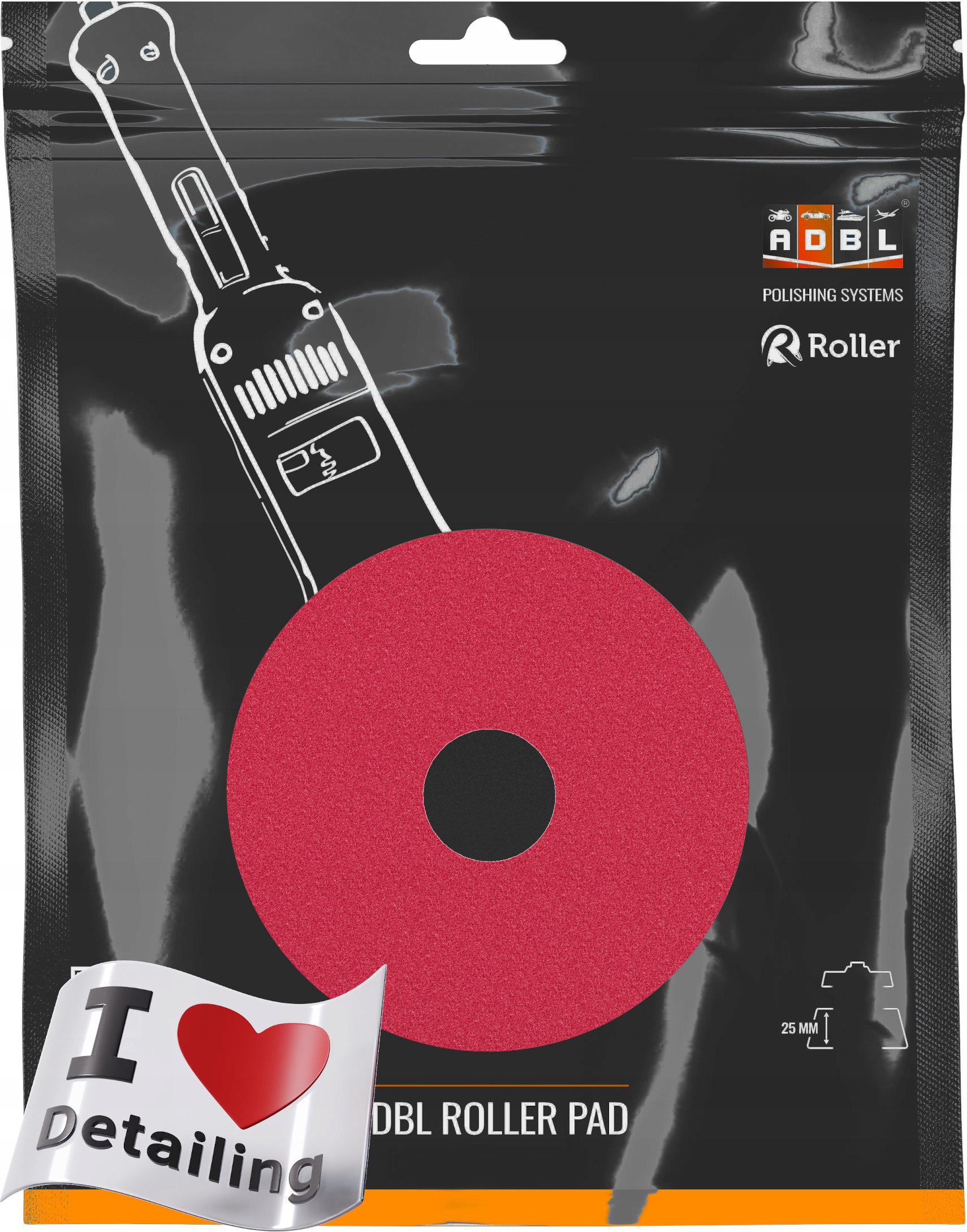 

Adbl Roller Soft Polish Da 125-150/25 Pad Polerski