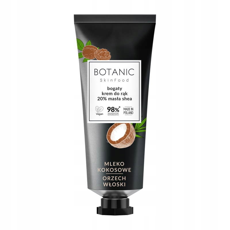 

Botanic Skinfood Krem Do Rąk Krem Mleko Kokosowe