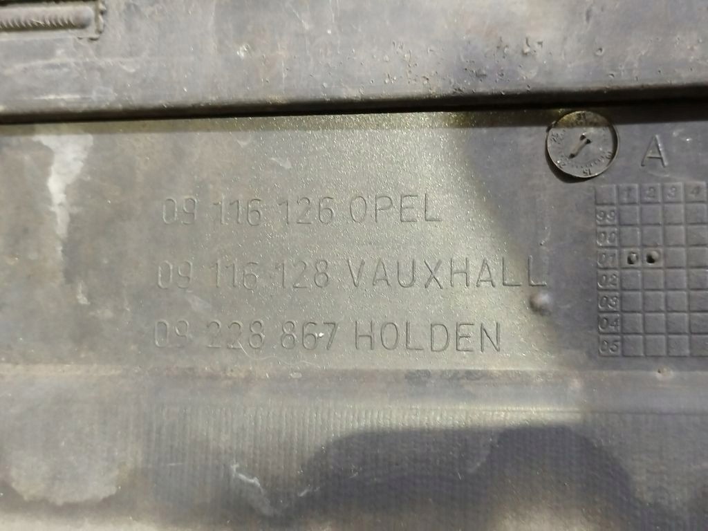 Opel Corsa C bumper front front Z20C