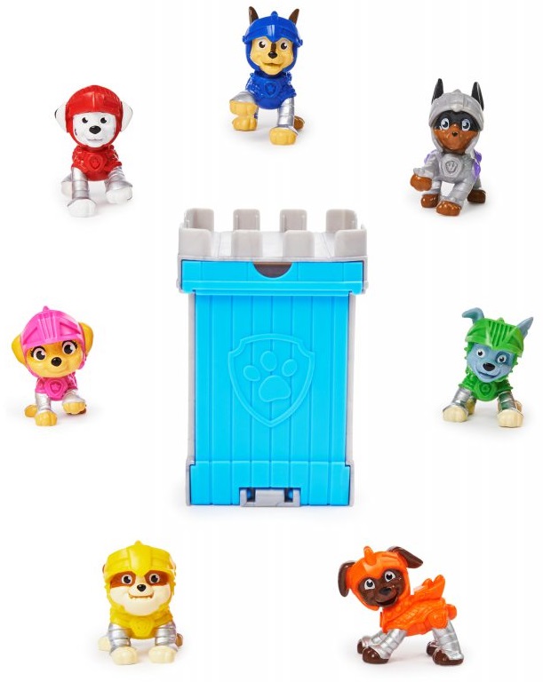 PSI PATROL Rycerze FIGURKA NIESPODZIANKA + Zamek Typ figurka