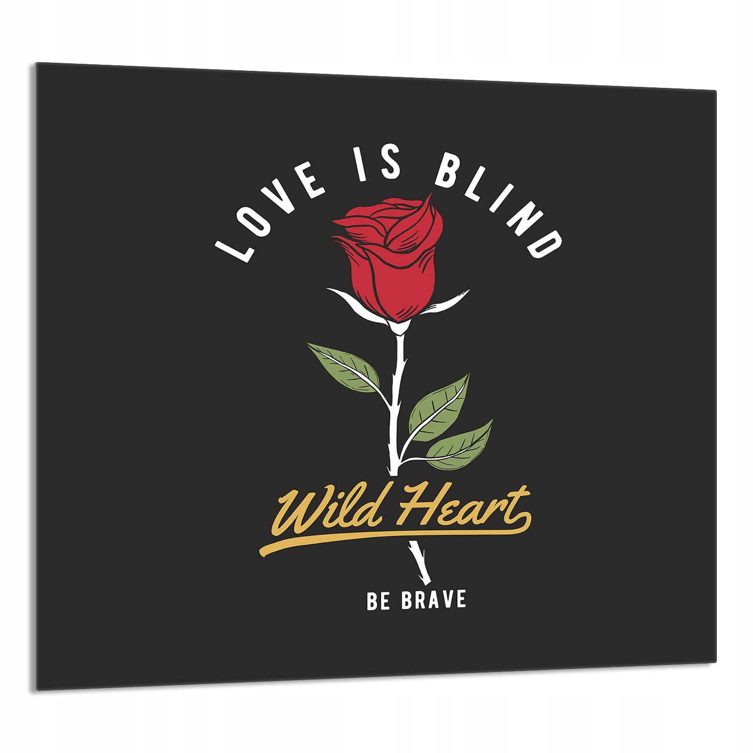 Skleněný Panel Do Kuchyně 65x60 Růže Tvrzené Sklo