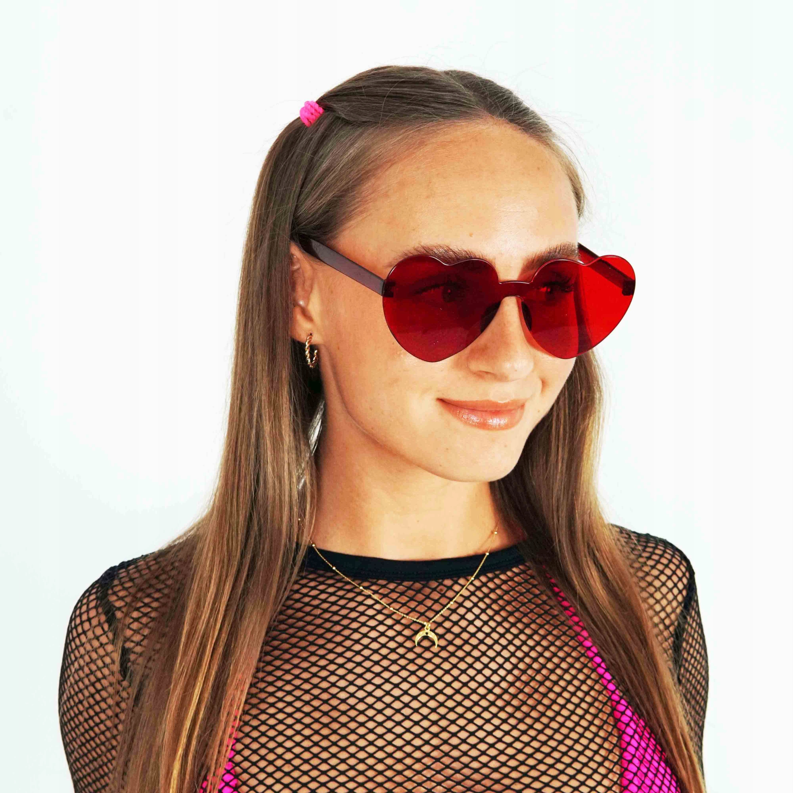 OKULARY IMPREZOWE SERCA SERDUSZKA NA IMPREZE FESTIWAL WESELE EAN (GTIN) 5905996550193