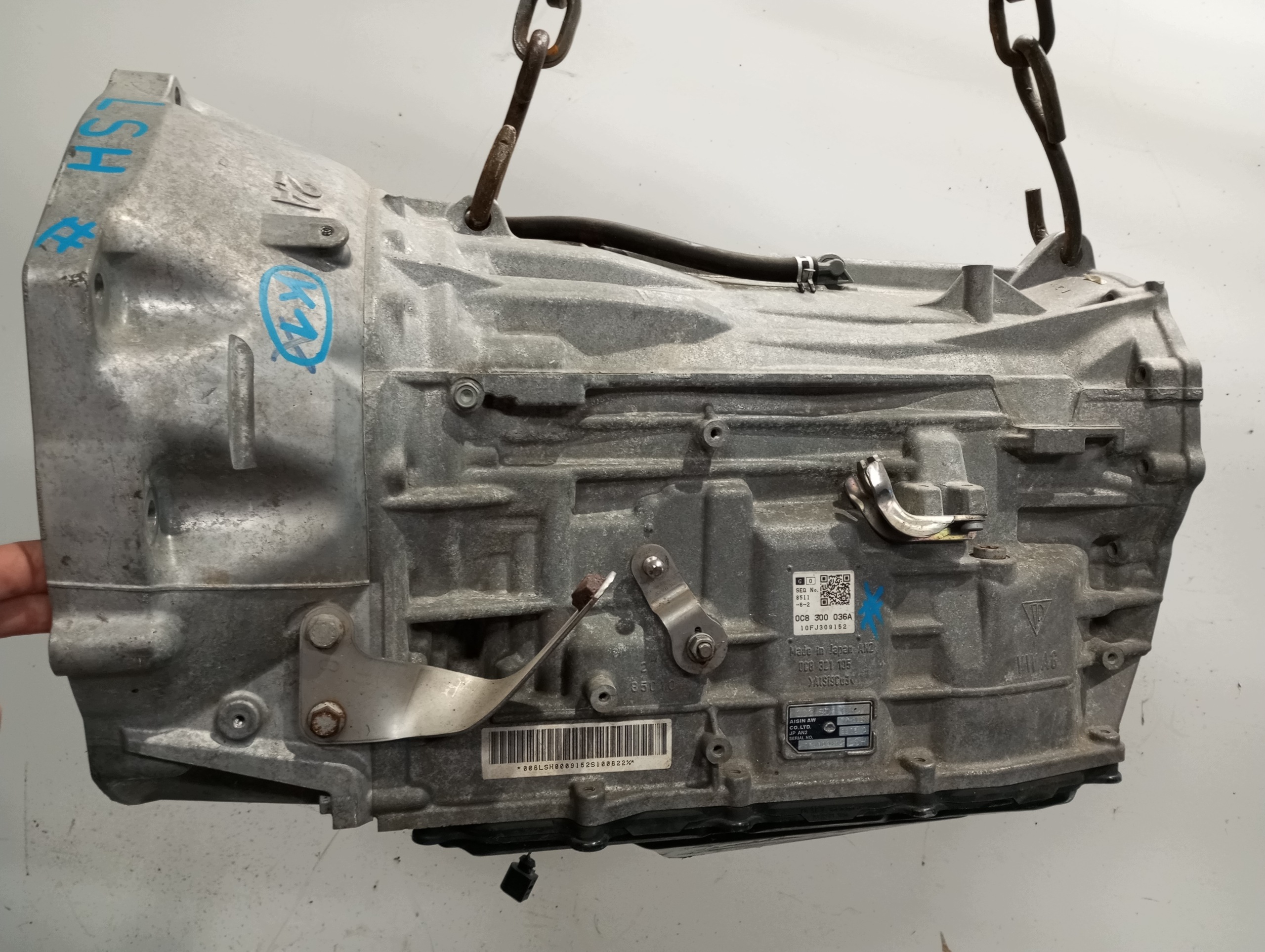 getriebe VW TOUAREG 7P0 LSH