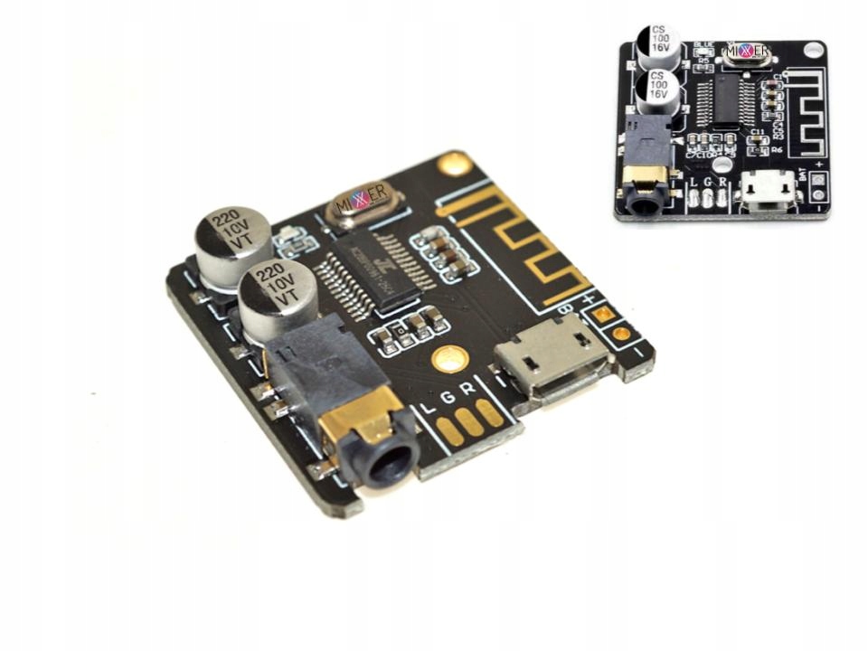 

Płytka moduł odbiornik audio Bluetooth 5,0 Mp3 Vhm