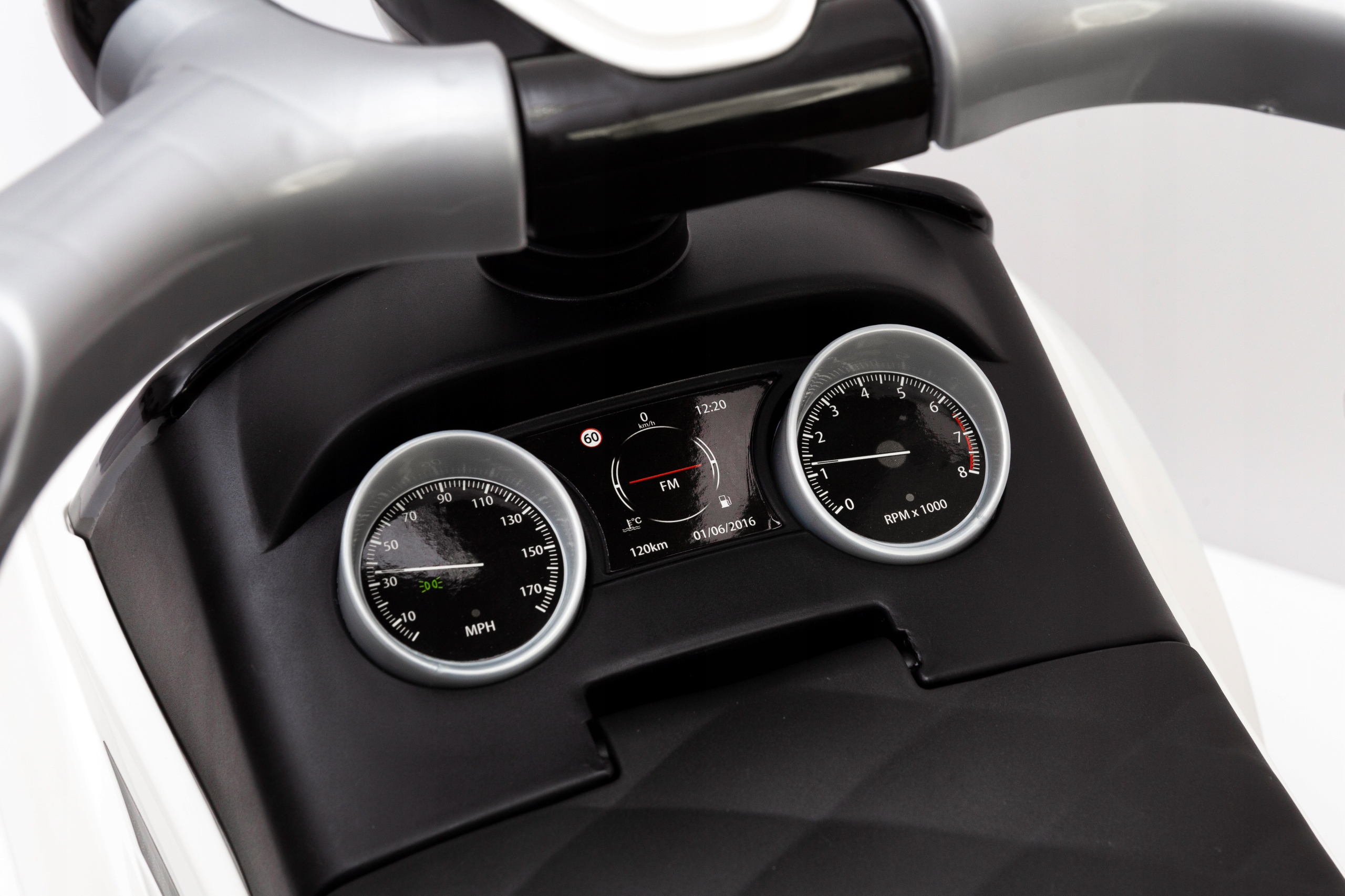 Duży jeździk odpychacz chodzik 2w1auto z klaksonem Kod producenta F-215 biały