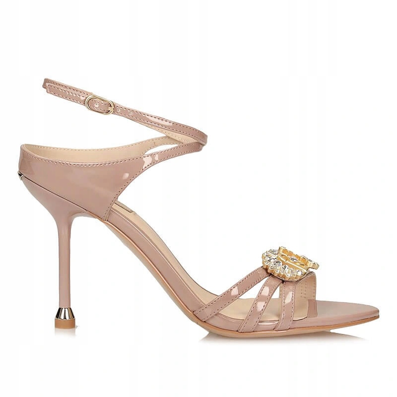 Dámské sandály Liu Jo SA6071EX00451315 Tracy 03 béžové s přezkou