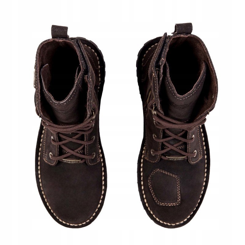 BUTY SKÓRZANE BROGER OHIO BROWN 48 Rozmiar 48