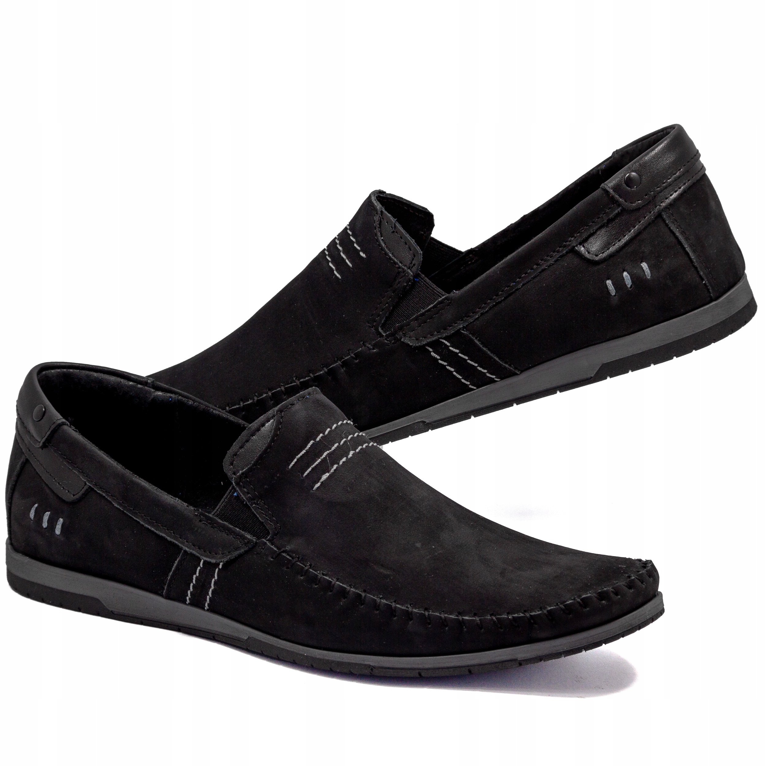 Pohodlné měkké polské mokasíny Komodo 876 cz 44