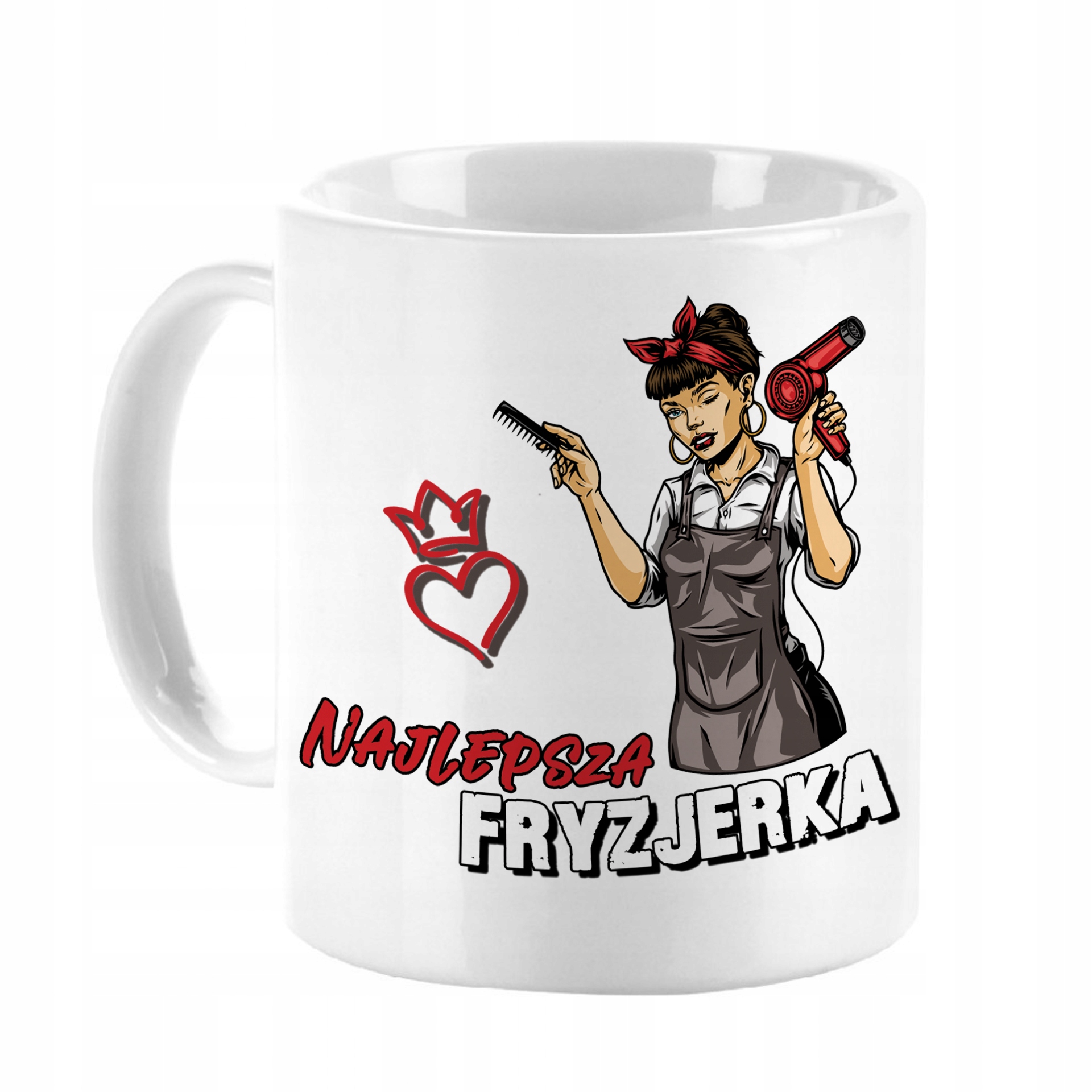 

Zabawny Kubek Fryzjerka