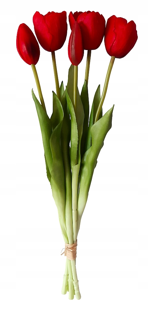 

Tulipan sztuczny silikonowy Tulipany Bukiet 5 szt