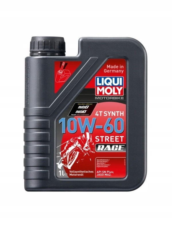 Olej Liqui Moly 10V60 4L 4T Motorbike Race Synth. Motocykle