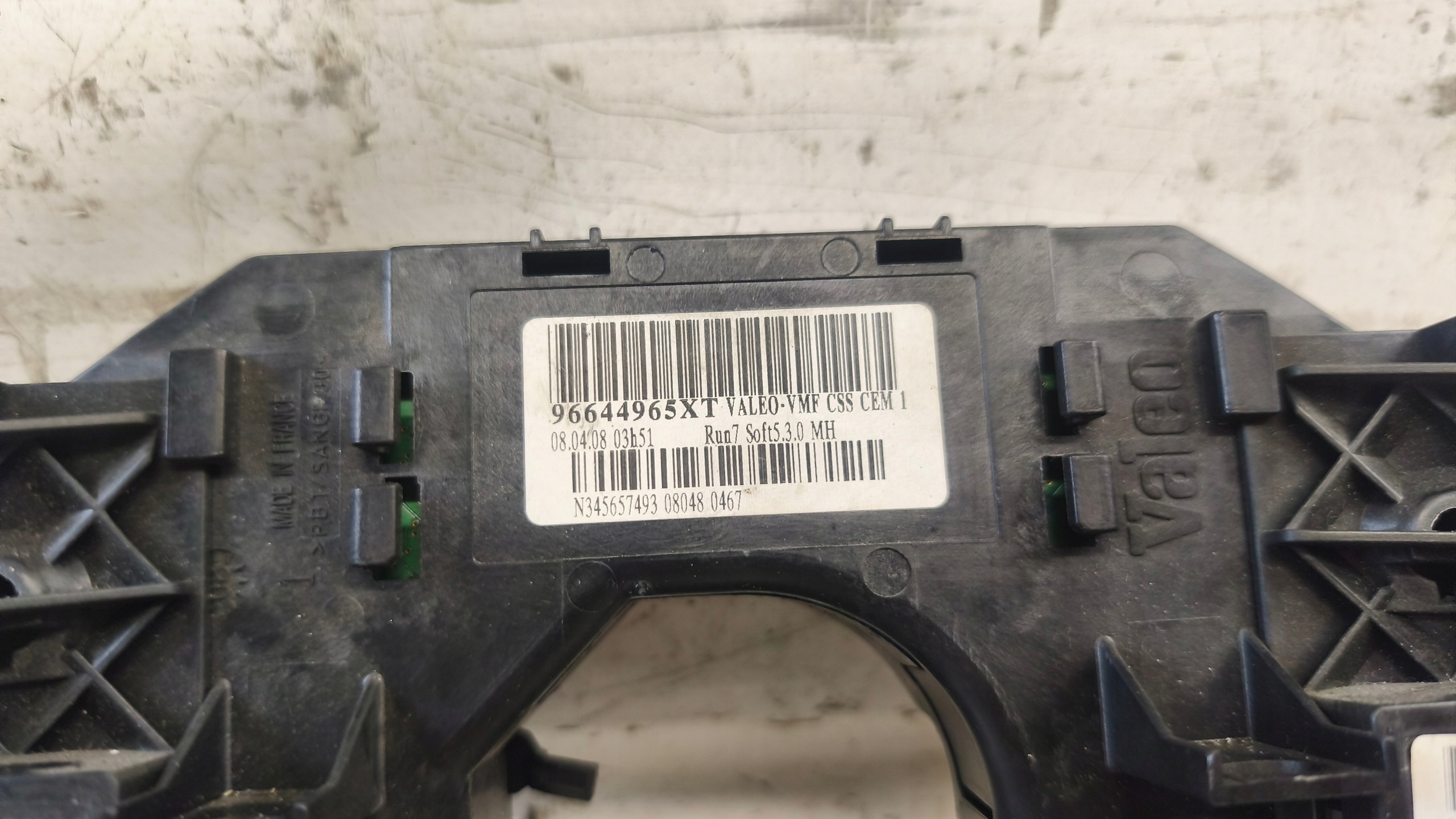 DEVIO LUCI TERGICRISTALLO TERGI CITROEN PICASSO C4 2008r 96644965XT