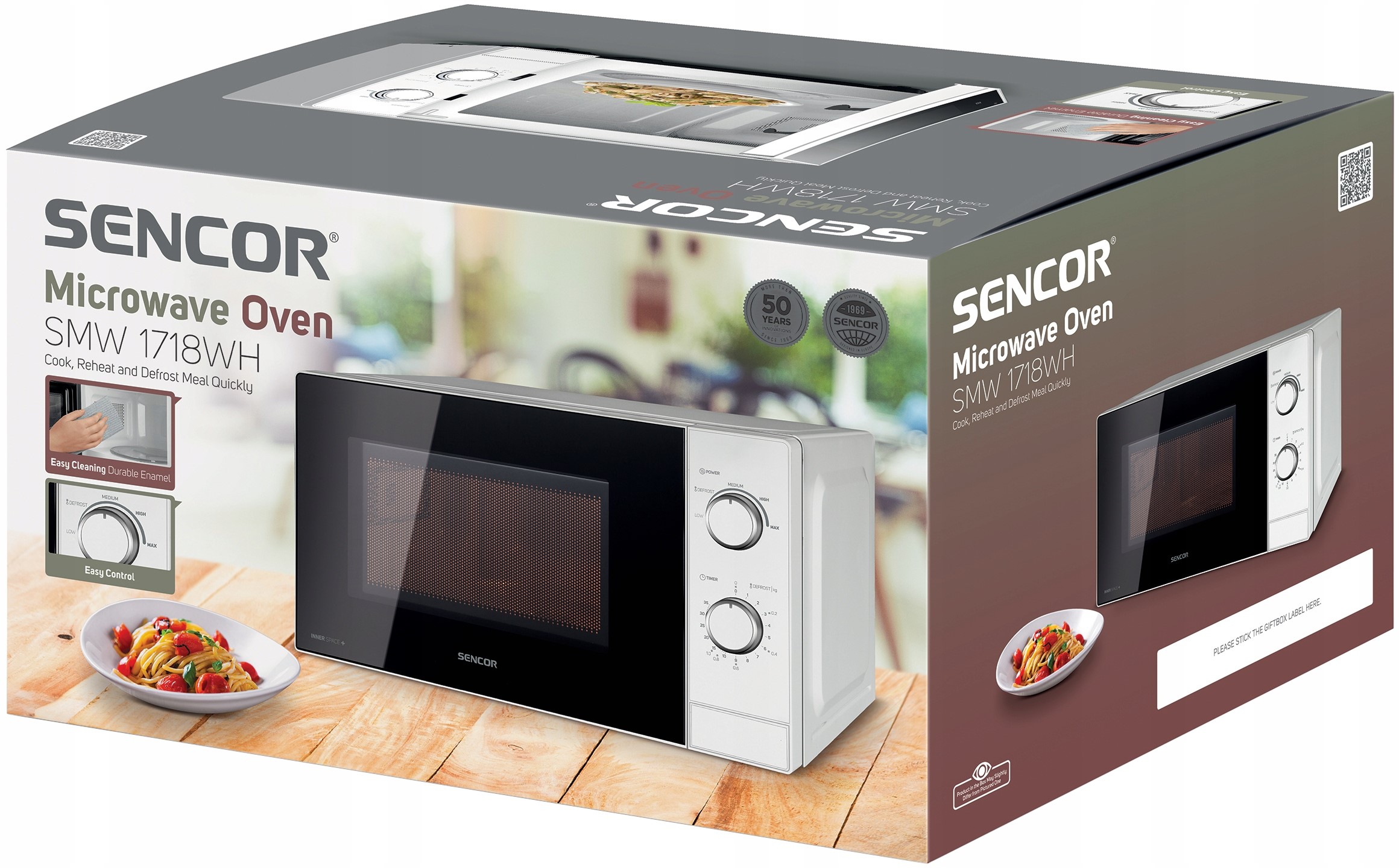 MIKROFALÓWKA WOLNOSTOJĄCA SENCOR SMW 1718WH BIAŁA Marka Sencor