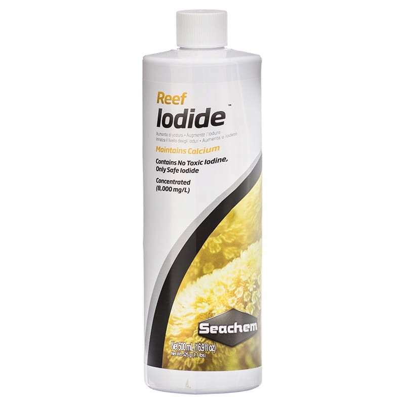 Doplněk Jódu Pro Mořské Korály Seachem Reef Iodide 250 ML
