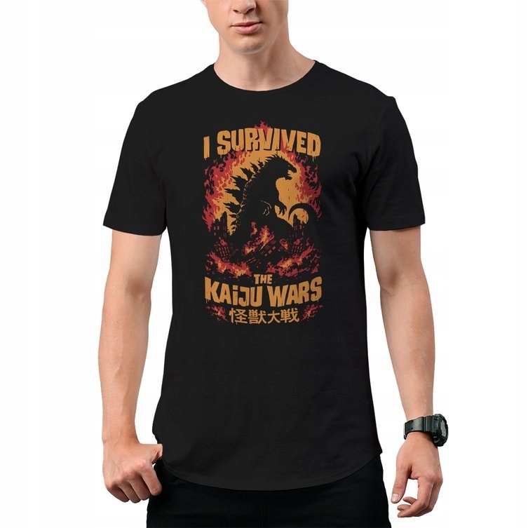 

Koszulka T-Shirt I Survived The Kaiju Wars 2XL