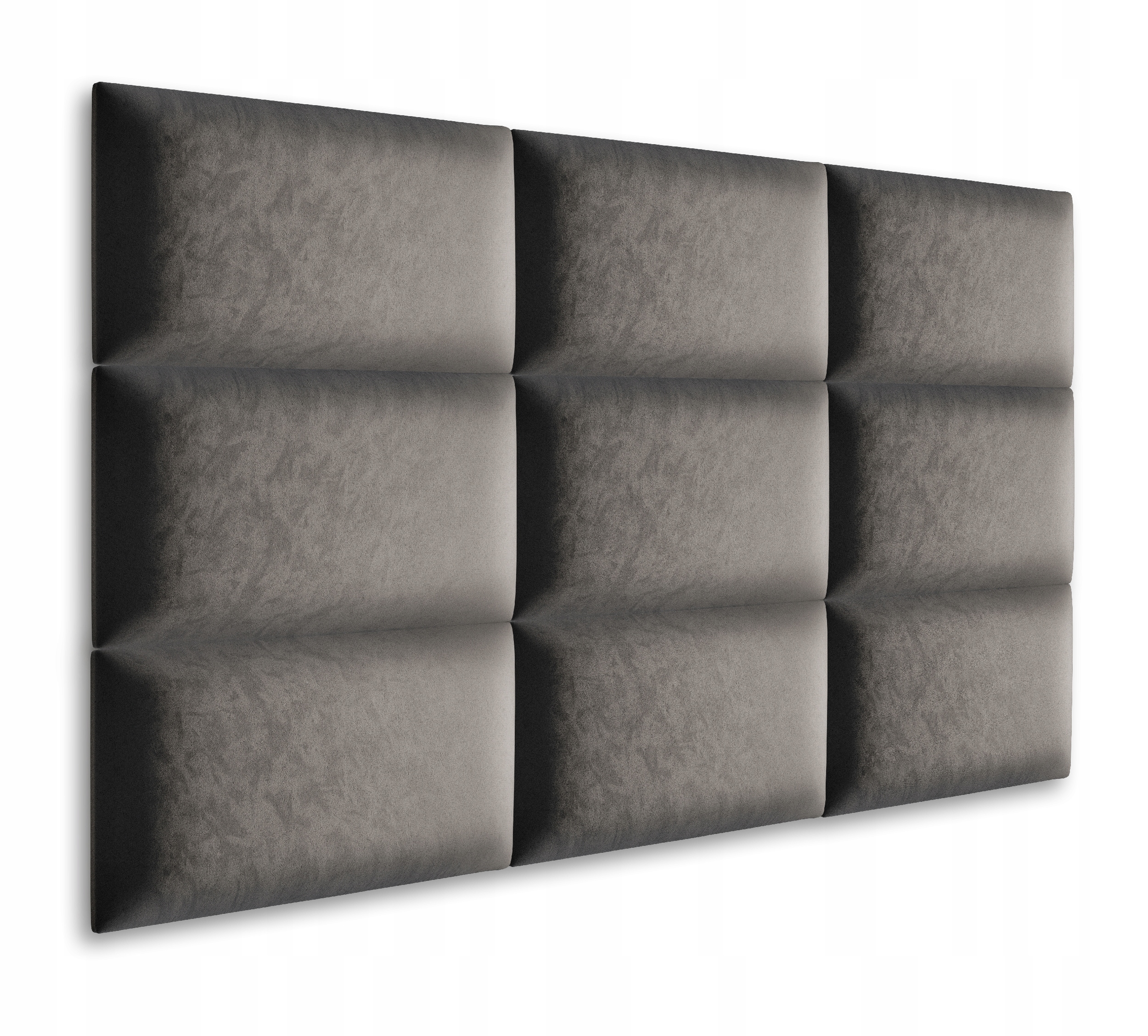 PANELE TAPICEROWANE ŚCIENNE WEZGŁOWIE 3D 40x30