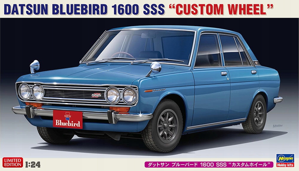 Datsun Bluebird 1600 Sss (vlastní kolo) 1:24 Hasegawa 20651