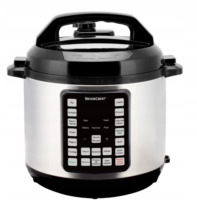 Multifunkčný rýchlovarný hrniec SilverCrest Ssm 1000 B3, 5,7 l, 1000 W