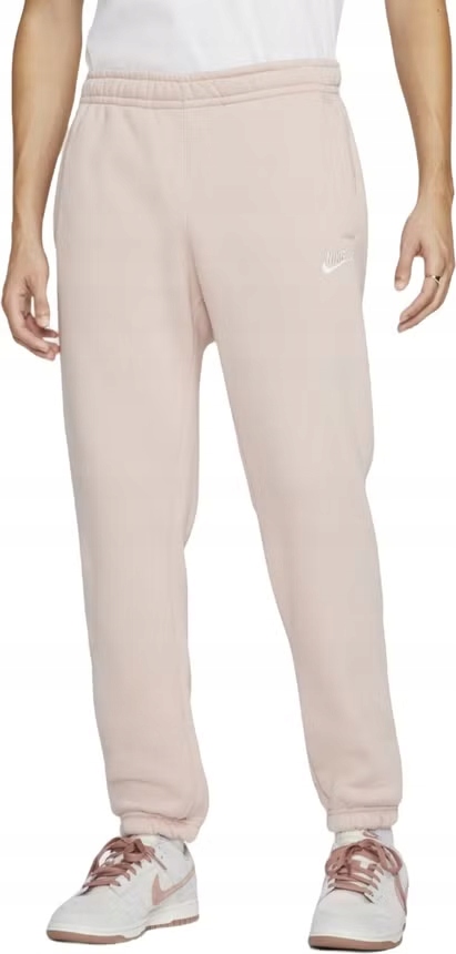 Dresové kalhoty Nike Sportswear Club Fleece béžové FD0672-601 vel. M