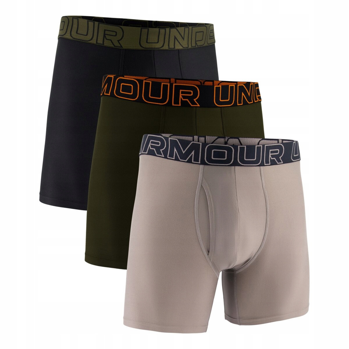 Under Armour Pánské boxerky Under Armour M Ua Perf Tech 6in 3pk