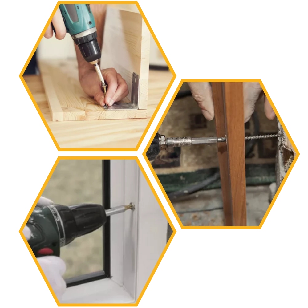 WKRĘTY CIESIELSKIE DO DREWNA 5x50 STOŻKOWE TORX 500szt WCS-05050 AZMET Rodzaj wkręty