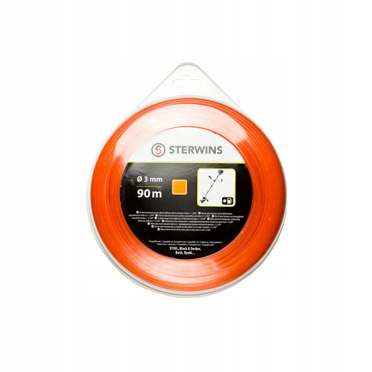 Żyłka tnąca S3ECN4 5 3 mm x 90 m Sterwins