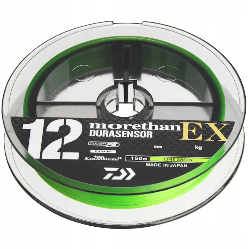 Plecionka Spinningowa Daiwa Uvf Morethan Durasensor x12 0.16mm 14kg 150m
