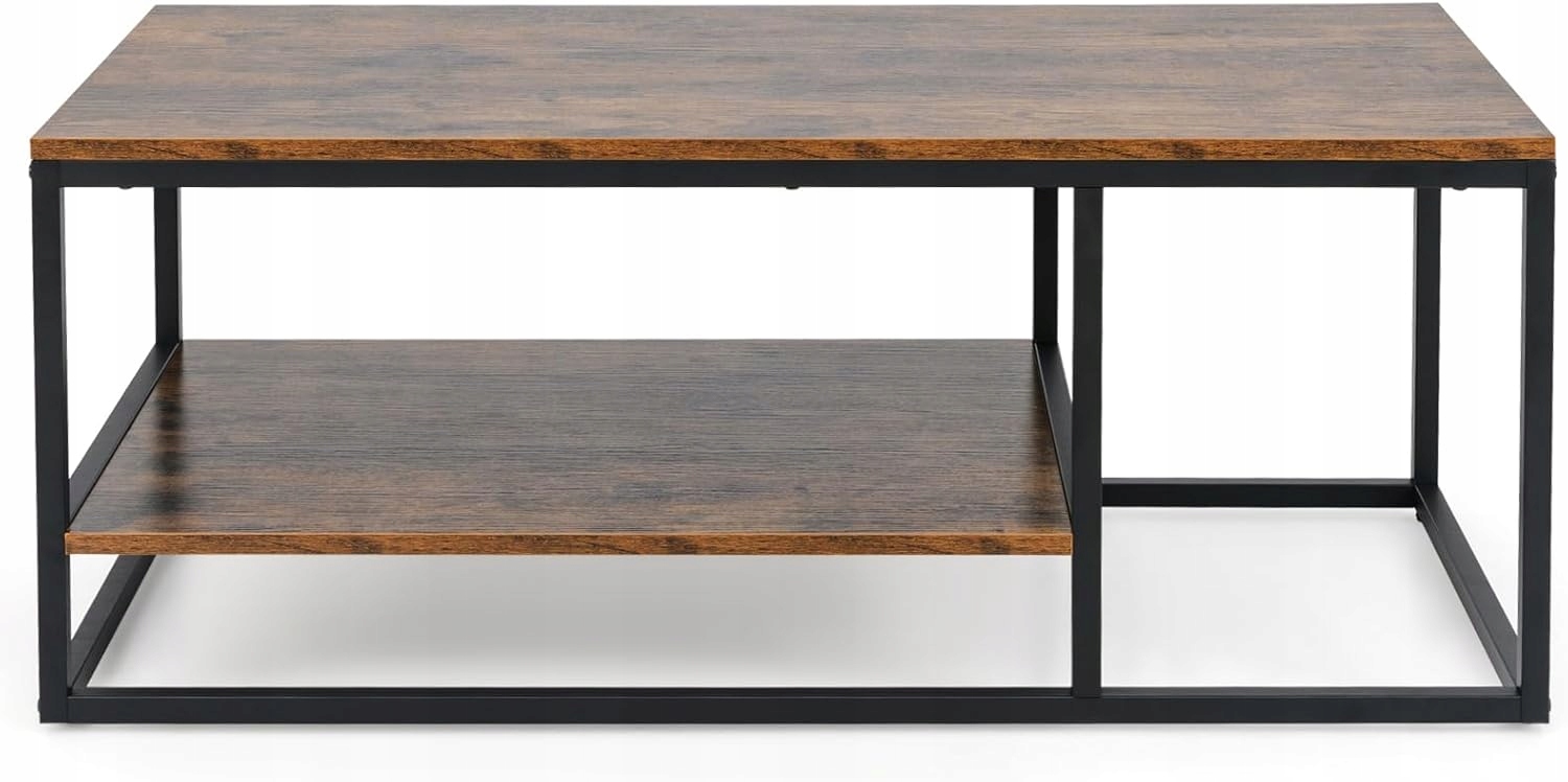 Costway 2-úrovňový industriální konferenční stolek 105 cm