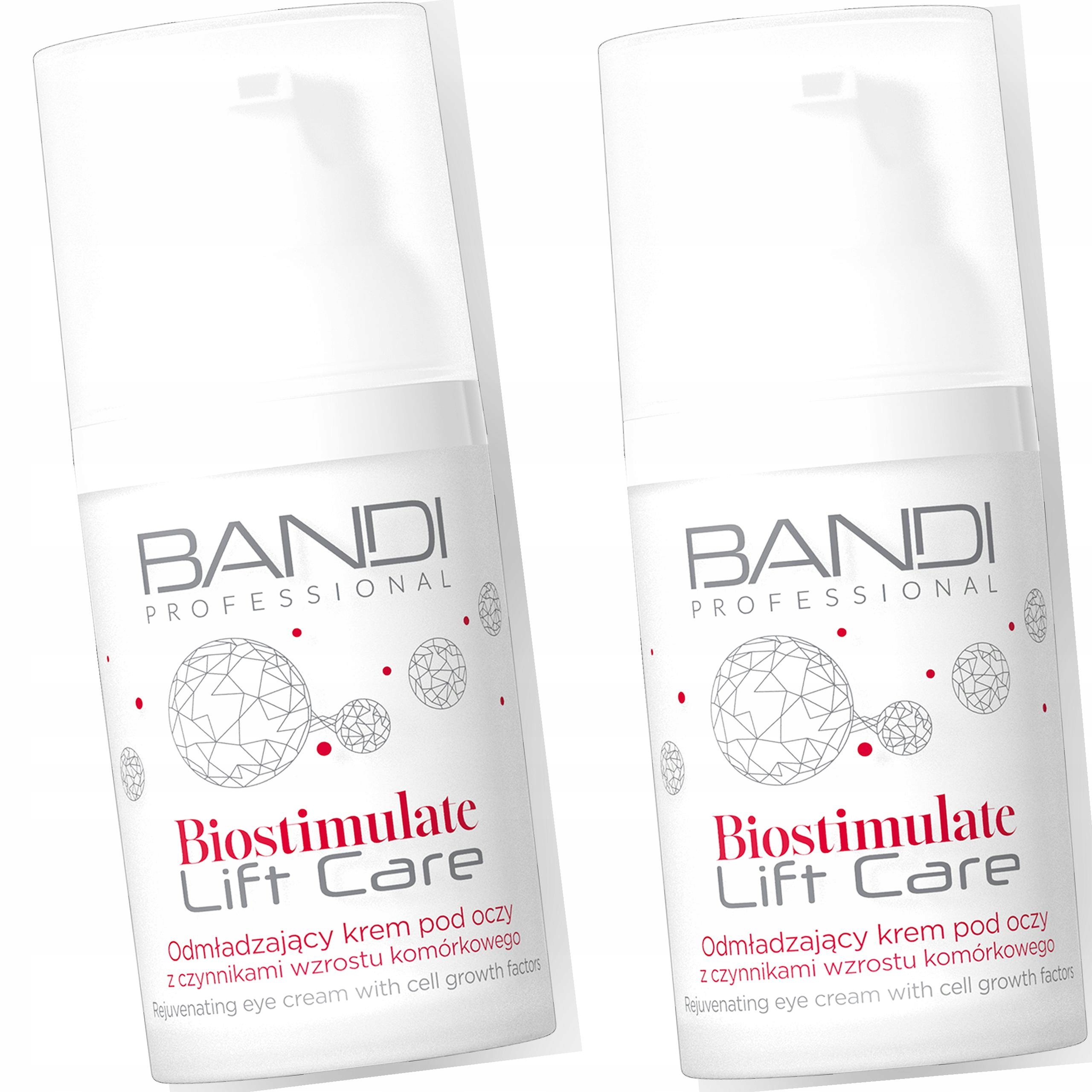 Odmladzający krem pod oczy Bandi czynniki wzrostu, 30ml