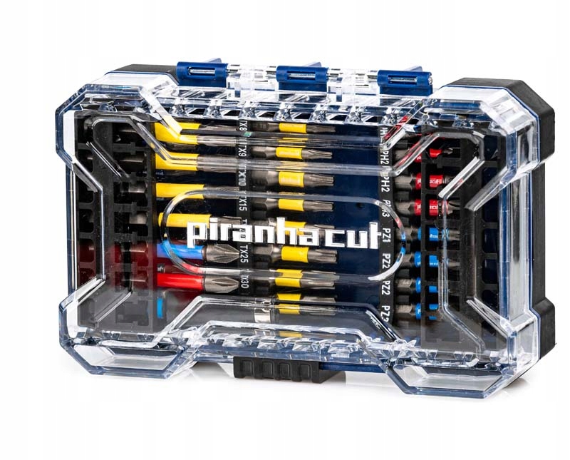 Zestaw bitów udarowych bity udarowe końcówki 31 szt Piranhacut