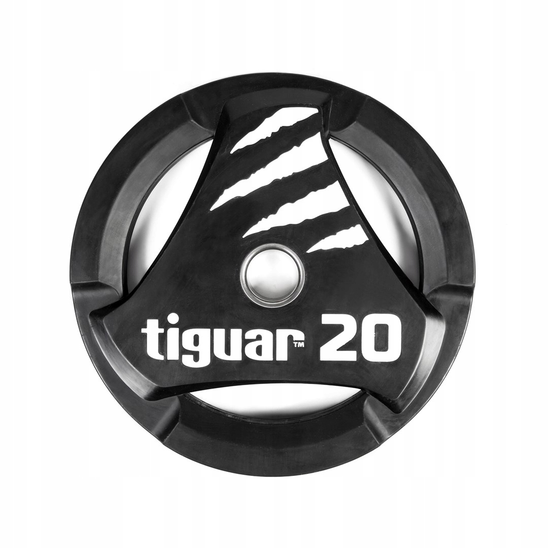 Hmotnost Tělocvična Trénink Fitness Závaží Potažené Gumovým Tiguar 20 kg