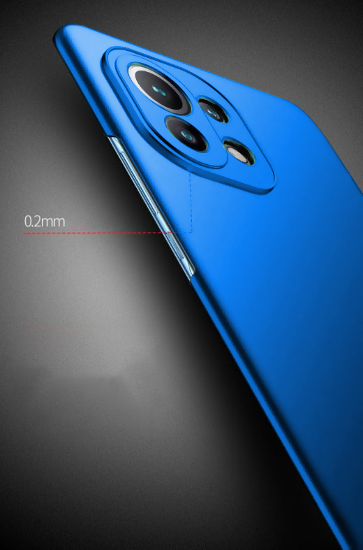ETUI CASE MSVII OBUDOWA DO XIAOMI MI 11 LITE SUPER SLIM Kolor niebieski
