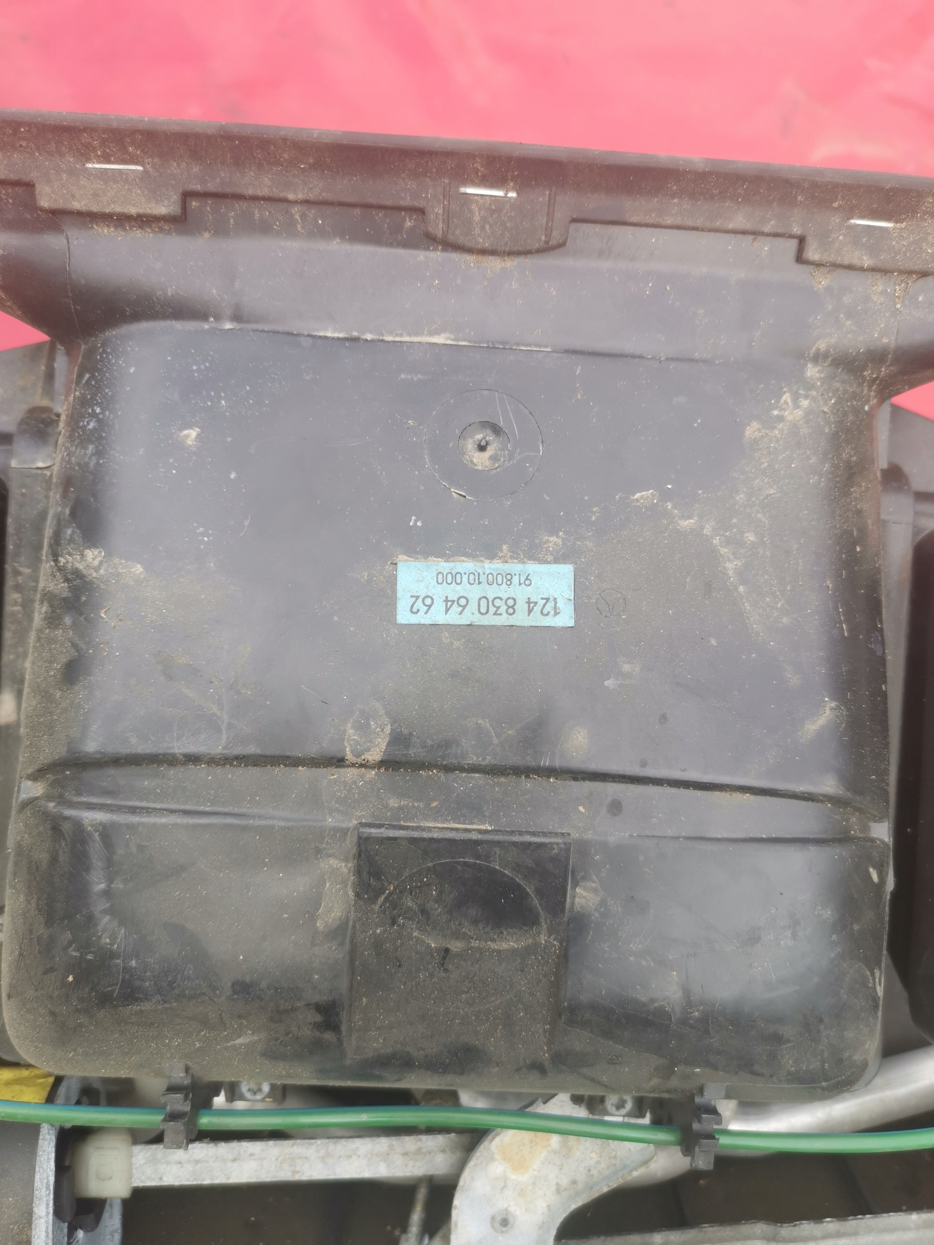 heater MERCEDES 124 z filterm