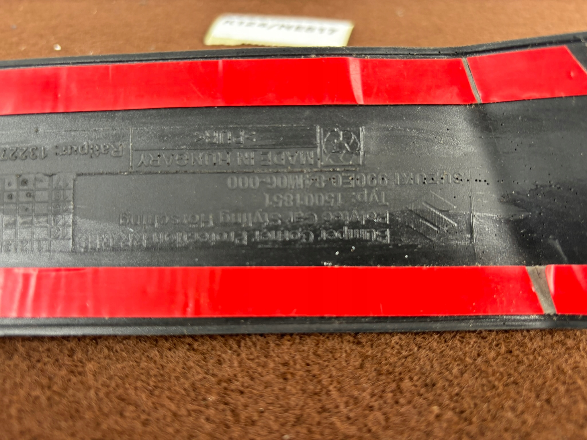 SUZUKI CELERIO left moulding LISTEWKA of a bumper front K124/NE817