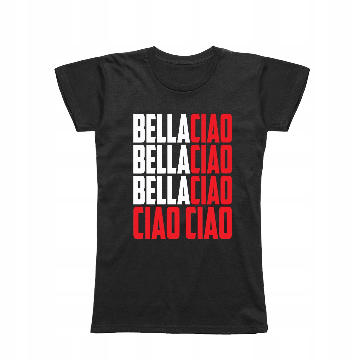 

S - Koszulka T-shirt Bella Ciao Dom Z Papieru Casa