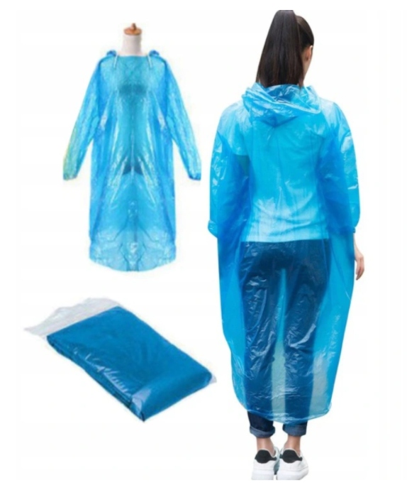 

Płaszcz Przeciwdeszczowy Peleryna Ponczo Foliowy