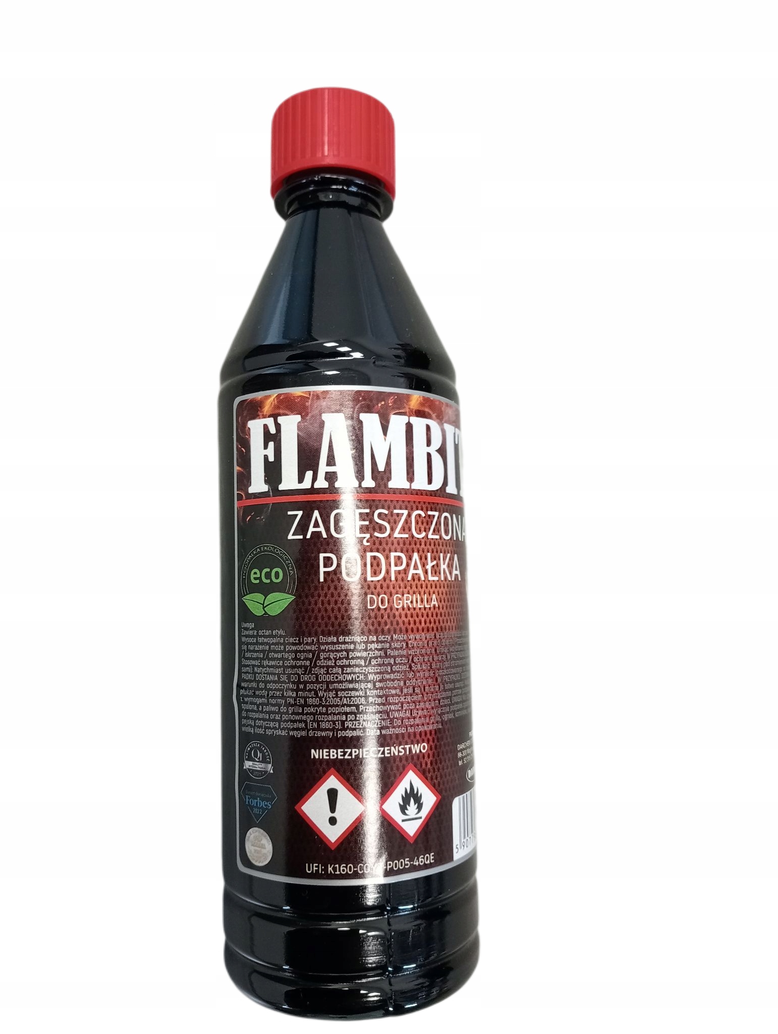

Rozpałka zagęszczona do grilla Flambit 0,5kg/0,5 L
