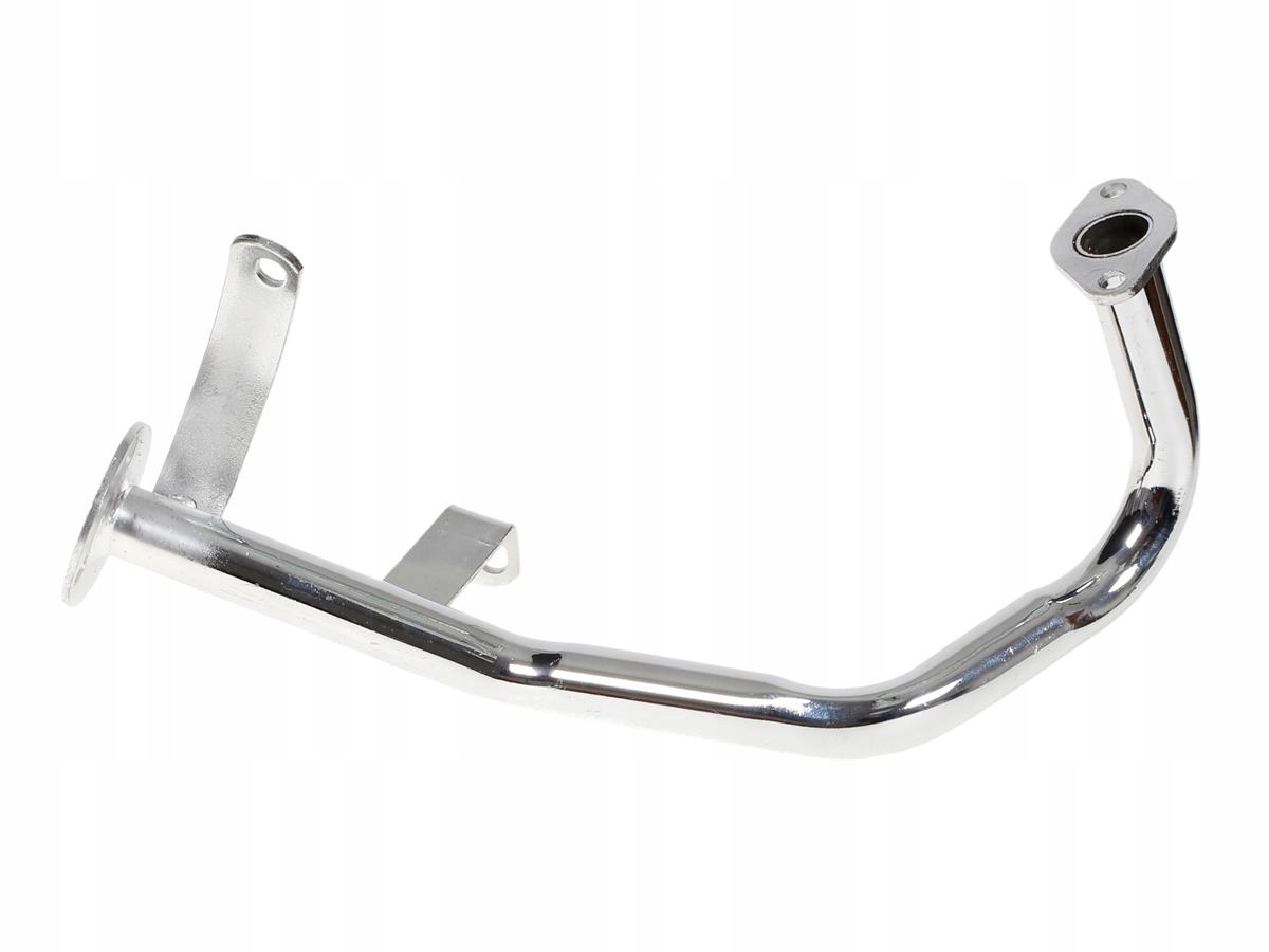 KOLANKO WYDECHOWE TŁUMIKA chrom SKUTER GY6 Moretti Producent Moretti