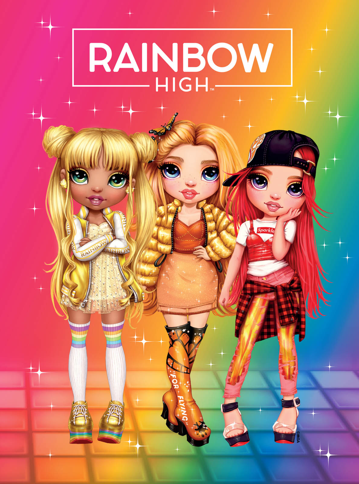 

Astra zeszyt 16 kartkowy A5 w kratkę Rainbow High