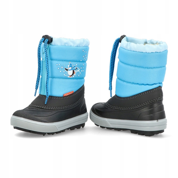 Demar Śniegowce KENNY Ocieplane Naturalna Wełna roz. 22/23 turkusowe F Rozmiar (new) 22