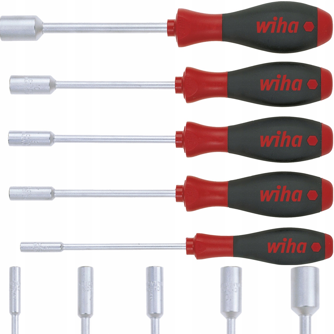 

Zestaw Wkrętaków Nasadowych Softfinish 5 szt. Wiha